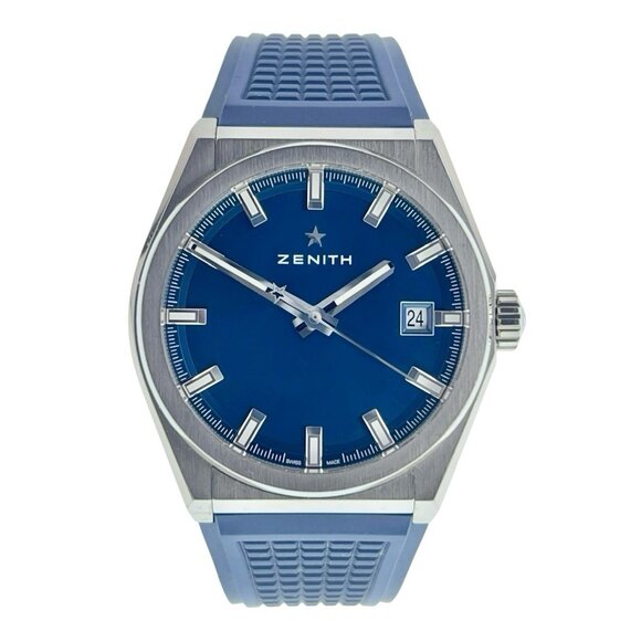 Zenith Defy Titanium Blue Dial 41mm Automatic Men's Watch 95.9000.670/51.R790 - Picture 1 of 8